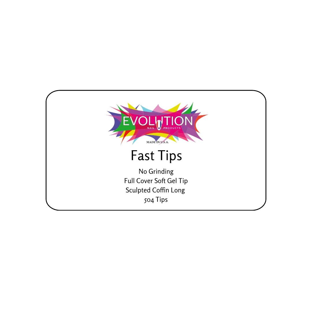 Fast Tips Long Coffin 504 Count