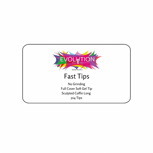 Fast Tips Long Coffin 504 Count