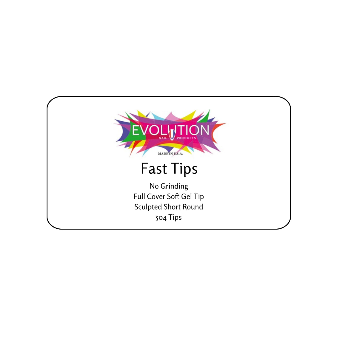 *PRE-ORDERS ONLY* Fast Tips Short Round 504 Count